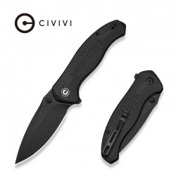 Nóż składany Civivi Vyrent Black G10, Black Stonewashed Nitro-X7 (C25037-1)