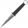 Nóż K25 RK-32693 Boot Knife Rubber Black, Titanium/Brushed 3Cr13Mov