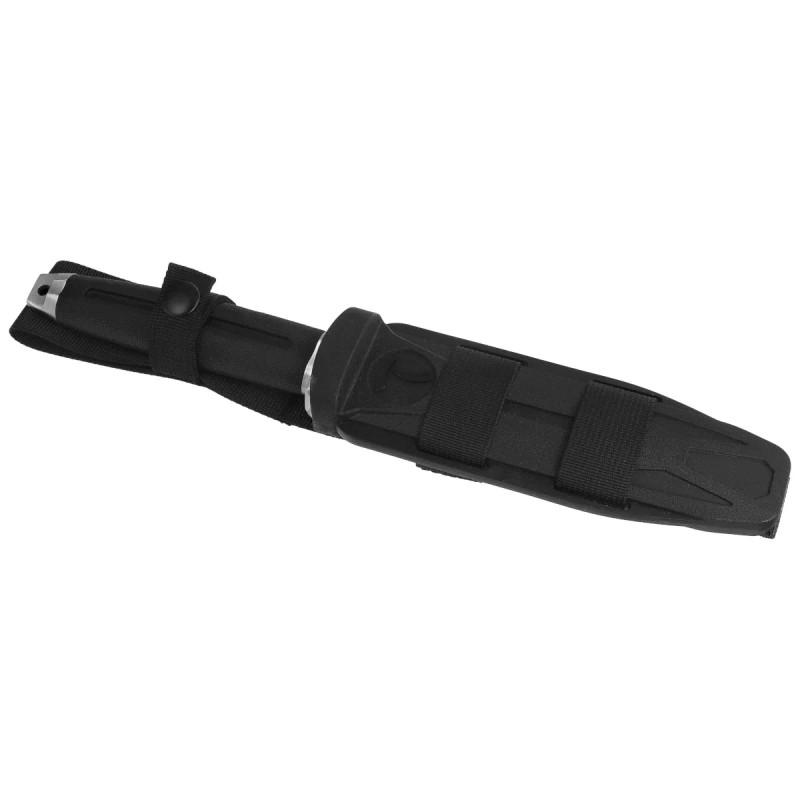 Sztylet japoński Tokisu Musashii Tanto Black Rubber, Satin 7Cr17MoV (32390)