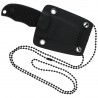 Nóż na szyję K25 RK-32331 Neck Knife Black G10, Titanium/Brushed 7Cr17Mov