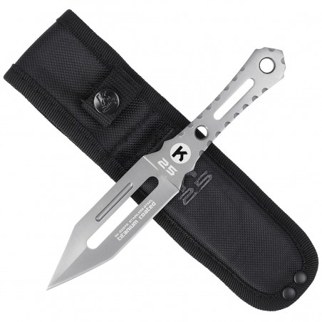 Nóż do rzucania K25 Thrower Knife Titanium 7Cr17Mov (32375)