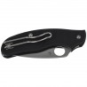 Nóż składany Spyderco Metropolitan Lightweight Black FRN, Satin M398 by Sal Glesser (C213PBK)