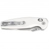 Nóż składany Kizer Khamsin Silver Aluminium, Satin Nitro-V by Maksim Epifantsev (V3791A3)