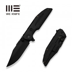 Nóż składany WeKnife Muster LE No ???/200 Black Titanium, Black Stonewashed M390 (WE23058-1)