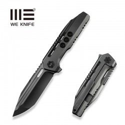 Nóż składany WeKnife Gunwale LE ???/200 Polished Gray Titanium, Polished Gray M390 (WE24048-2)