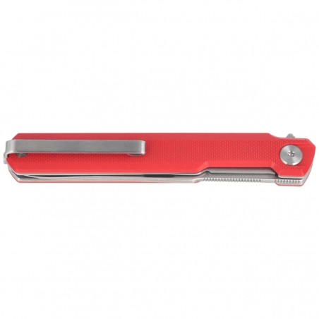 Nóż składany Bestech Duoz Red G10, Satin 14C28N by Ostap Hel (BG65C)