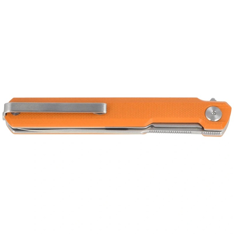 Nóż składany Bestech Duoz Orange G10, Stonewashed 14C28N by Ostap Hel (BG65B)