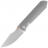 Nóż składany Kizer Harpoon Fold Gray Titanium, Stonewashed Elmax by Maverick Customs (Ki4784A1)