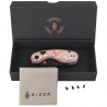 Nóż składany Kizer Microbe Copper Foil G10, Black PVD 14C28N by Maksim Epifantsev (V2742A12)