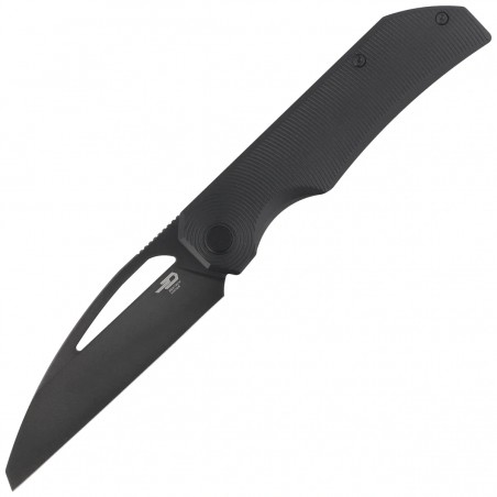 Nóż składany Bestech Taipan Black PVD Titanium, Satin DLC MagnaCut by James Lowe (BT2503E)