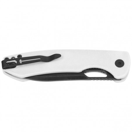 Nóż składany Bestechman Firebird White G10, Black PVD Stonewashed D2 (BMK05E)