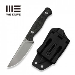 Nóż WeKnife Notchline Milled Rose Carbon Fiber, Stonewashed CPM S35VN (WE25047-1)