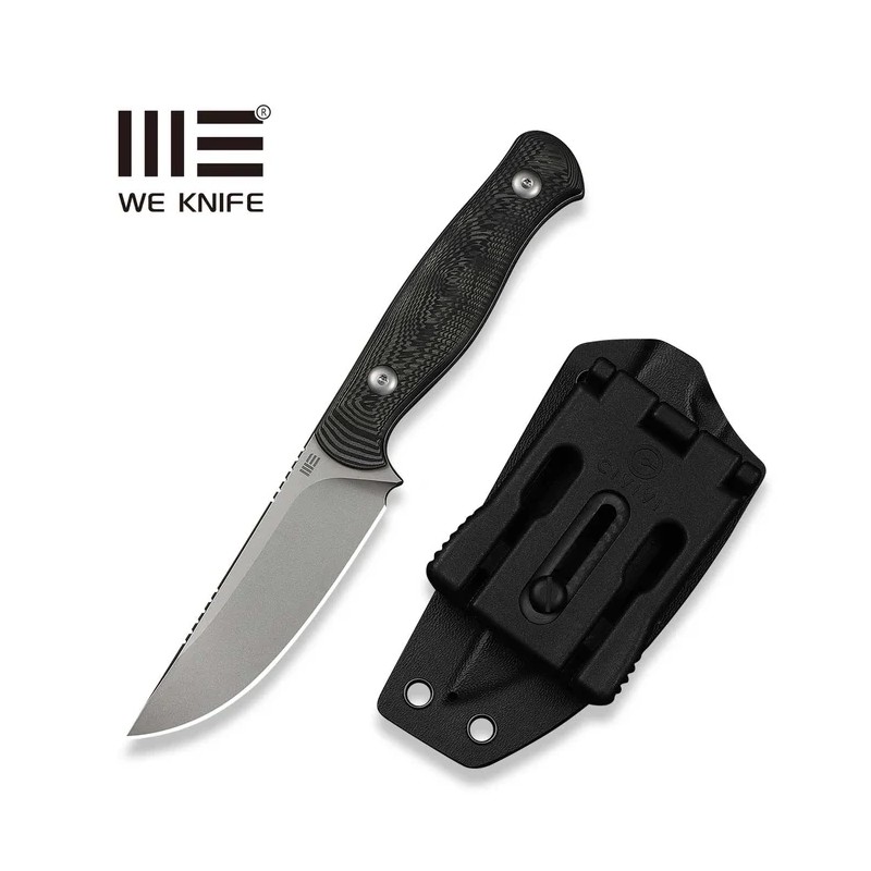 Nóż WeKnife Notchline Milled Rose Carbon Fiber, Stonewashed CPM S35VN (WE25047-1)