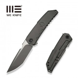 Nóż składany WeKnife Capstan LE No ???/200 Gray Titanium, Gray Stonewashed / Satin M390 (WE24047-2)