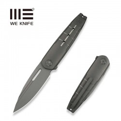 Nóż składany WeKnife Hull LE No ???/200 Gray Titanium, Gray Stonewashed M390 (WE24046-2)