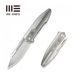 Nóż składany WeKnife Flight Line LE No ???/210 Polished Titanium, Hand Rubbed Satin M390 (WE23089-3)