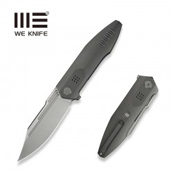 Nóż składany WeKnife Flight Line LE No ???/200 Dark Gray Titanium, Stonewashed M390 (WE23089-1)