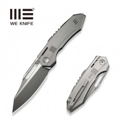 Nóż składany WeKnife Bogey LE No ???/200 Gray Titanium, Stonewashed / Satin M390 (WE23088-2)