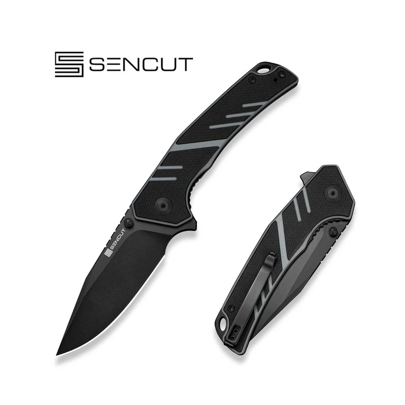 Nóż składany Sencut Quirk Black-Gray G10, Black D2 (S25099-2)