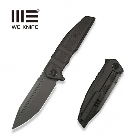 Nóż składany WeKnife Breach LE No ???/200 Charcoal Gray Titanium, Dark Gray Stonewashed M390 (WE25077-1)