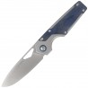 Nóż składany Kizer Serpentine Silver Titanium / Blue Richlite, Satin M390 by Jonathan Styles (Ki3759FDA3)