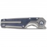 Nóż składany Kizer Serpentine Silver Titanium / Blue Richlite, Satin M390 by Jonathan Styles (Ki3759FDA3)