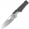 Nóż składany Kizer Serpentine Silver Titanium / Black Carbon Fiber, Satin Elmax by Jonathan Styles (Ki3759FDA1)