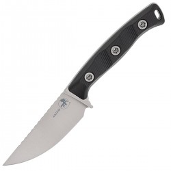 Nóż Microtech Akris S/E Black G10, Stonewashed M390MK by Tony Marfione (95-10BK-6)