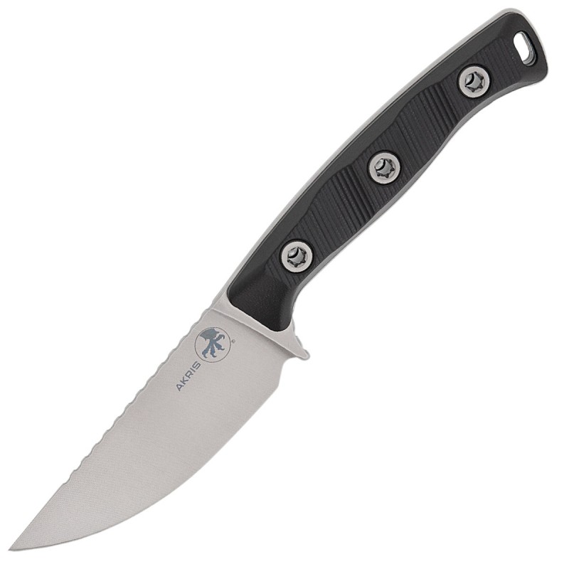 Nóż Microtech Akris S/E Black G10, Stonewashed M390MK by Tony Marfione (95-10BK-6)