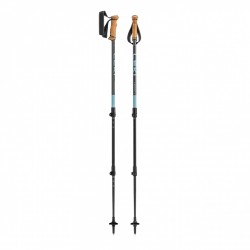 Kije trekkingowe LEKI Legacy 100-145 cm - white-anthracite