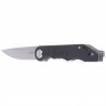 Nóż Kubey Knife Mizo, Black G10, Satin 14C28N by Tiguass (KU2101A)