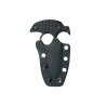 Nóż Kubey Cavy Black G10, Blackwashed 14C28N by MUZI Design (KU403B)