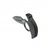 Nóż Kubey Cavy Black G10, Blackwashed 14C28N by MUZI Design (KU403B)