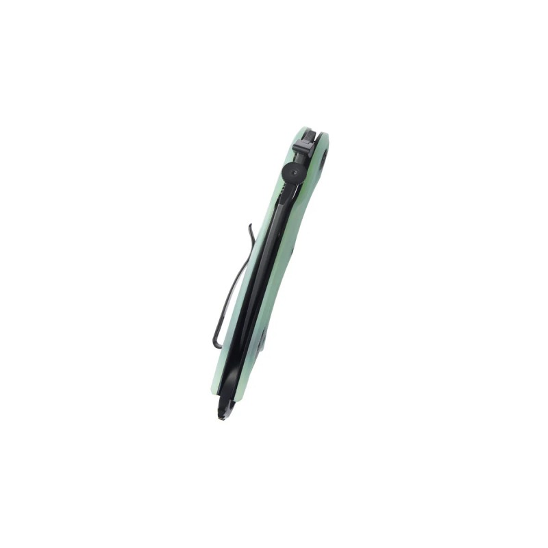 Nóż składany Kubey Rogue Pikal Jade G10, Blackwashed 14C28N by MUZI Design (KU298E)