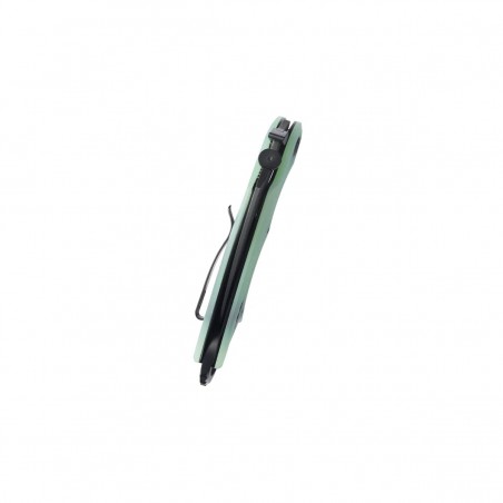 Nóż składany Kubey Rogue Pikal Jade G10, Blackwashed 14C28N by MUZI Design (KU298E)
