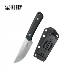 Nóż Kubey Thorn Black G10, Beadblasted 14C28N by Scott Halpern (KU413A)