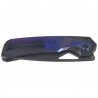 Nóż składany Kizer Topsail Black Titanium / Purple Timascus, Matte DLC Ultra S45VN by Jonathan Styles (Ki3735A2)