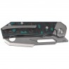 Nóż składany Bestech Nyrrdreki Titanium/Shipwreck Camo Carbon, Satin M390 by Fabian Hobbelen (BT2607C)