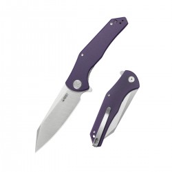 Nóż składany Kubey Flash Purple G10, Satin 14C28N (KU158U)