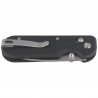 Nóż składany Kubey Bedrock Black G10, Satin D2 (KU505A)