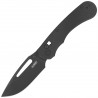 Nóż składany Kubey Stalker Black G10, Blackwashed D2 by Johan Jordaan (KU504E)