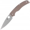 Nóż składany Spyderco Native Chief Sprint Run Brown G10, Satin CPM 15V by Sal, Eric Glesser (C244GPBN15V)