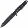 Nóż Extrema Ratio Silente Black Forprene, Black MIL-C N690 (04.1000.0370/BLK)