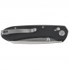 Nóż składany Kubey Bonza Black G10, Satin 14C28N by Happy As Larry (KU446A)