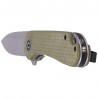 Nóż składany CIVIVI Elementum Flipper Olive Micarta, Satin Finish (C907S)
