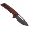 Nóż składany CIVIVI Odium Cuibourtia Wood, Black Damascus by Ferrum Forge Knife Works (C2010DS-1)