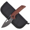 Nóż składany CIVIVI Odium Cuibourtia Wood, Black Damascus by Ferrum Forge Knife Works (C2010DS-1)