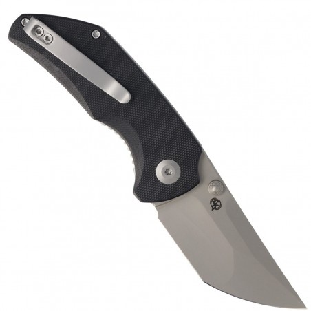 Nóż składany CIVIVI Thug 2 Black G10, Silver Bead Blasted Nitro-V by Matt Christensen (C20028C-2)