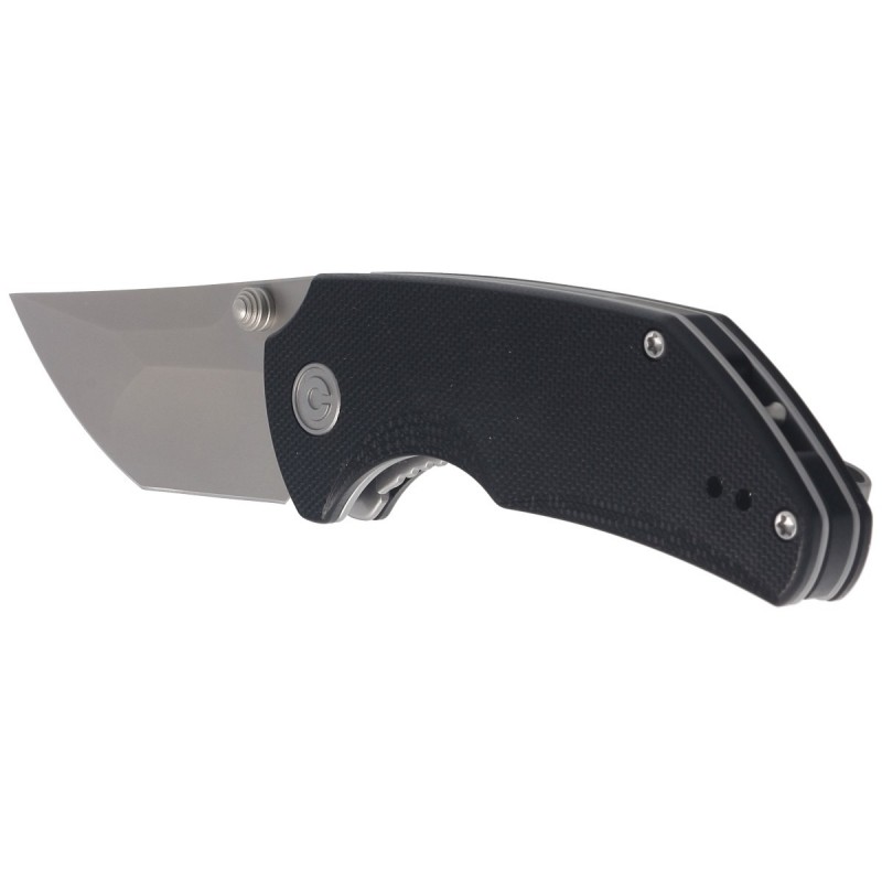 Nóż składany CIVIVI Thug 2 Black G10, Silver Bead Blasted Nitro-V by Matt Christensen (C20028C-2)