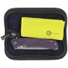 Nóż składany Civivi Merit Purple Canvas Micarta, Satin 14C28N (C24012-3)